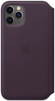 Apple iPhone 11 Pro Leather Folio Paars