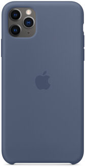 Apple iPhone 11 Pro Max Siliconen Case Blauw