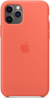 Apple iPhone 11 Pro Siliconen Case Oranje