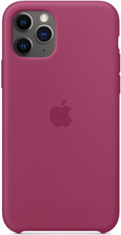 Apple iPhone 11 Pro Siliconenhoesje Granaatappel (Rood/Paars)