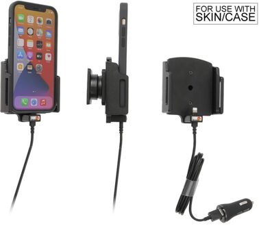 Apple iPhone 12 / 12 Pro / 12 Pro Max/ 13 / 13 Pr Actieve verstelbare houder met 12V USB sig-plug 721237
