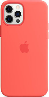 Apple iPhone 12 / 12 Pro Back Cover met MagSafe Citrusroze