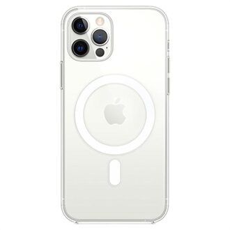 Apple iPhone 12 / 12 Pro Back Cover met MagSafe Transparant