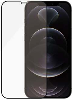 Apple iPhone 12/12 Pro Case Friendly AB Smartphone screenprotector Zwart