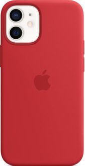 Apple iPhone 12 mini Back Cover met MagSafe RED