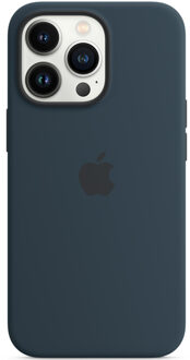 Apple iPhone 13 Pro Max Back Cover met MagSafe Abyss-blauw