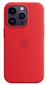 Apple iPhone 14 Pro Max Apple Siliconen Hoesje met MagSafe MPTR3ZM/A - Rood