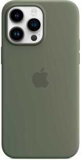 Apple iPhone 14 Pro Max Apple Siliconen Hoesje met MagSafe MQUN3ZM/A - Olijf