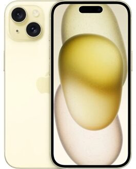 Apple iPhone 15 256GB Smartphone Geel