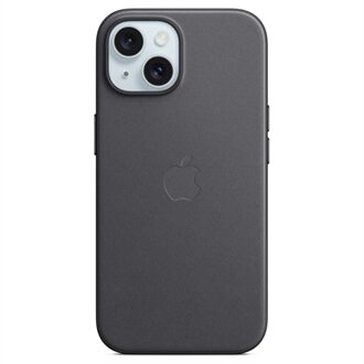 Apple iPhone 15 Apple FineWoven Cover met MagSafe MT393ZM/A - Zwart