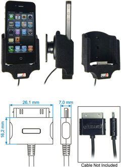 Apple iPhone 4/4S Passieve houder met deel voor Griffin Power Jolt kabel 514164