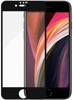 Apple iPhone 6/6s/7/8/SE (2020) Case Friendly Smartphone screenprotector Zwart