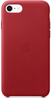 Apple iPhone SE 2022 / SE 2020 / 8 / 7 Leather Back Cover RED