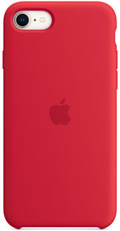 Apple iPhone SE 2022 / SE 2020 / 8 / 7 Silicone Back Cover RED