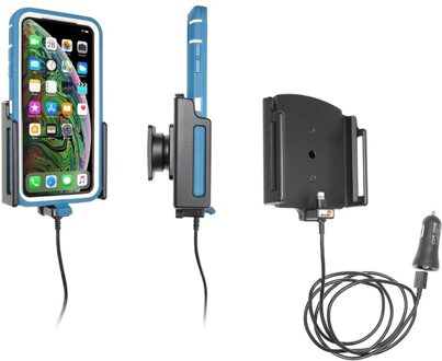 Apple iPhone Xs Max / iPhone 11 Pro/ Pro Max Actieve verstelbare houder met 12V USB plug 721084
