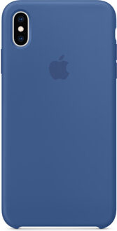 Apple iPhone Xs Max Silicone Case Delfts Blauw