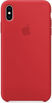 Apple iPhone Xs Max Siliconenhoesje Rood