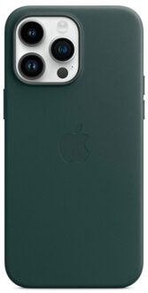 Apple Leather Backcover MagSafe voor de iPhone 14 Pro Max - Forest Green Groen