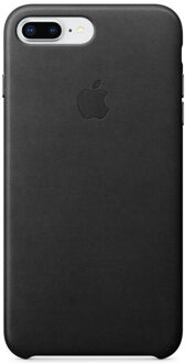 Apple Leather Case iPhone 7 Plus / 8 Plus Zwart