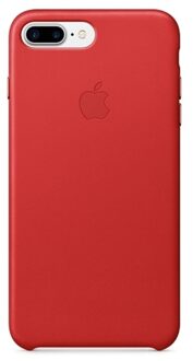 Apple lederen hoesje - rood - voor Apple iPhone 7 Plus