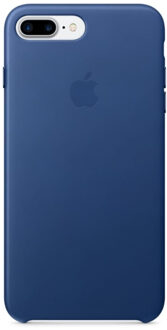 Apple leren hoesje - Saffierblauw - voor  iPhone 7 Plus en  iPhone 8 Plus (5,5" versies)