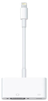 Apple Lightning naar VGA-multipoort adapter - Wit - One size
