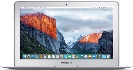Apple MacBook Air (11 inch, 2015) - Intel Core i5 - 4GB RAM - 128GB SSD - 1x Thunderbolt 2 - Zilver - small