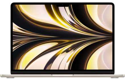 Apple MacBook Air 13 (2022) M2 (8 core CPU/10 core GPU) 8GB/512GB -13 inch Laptop Goud