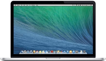 Apple MacBook Pro (13 inch, 2013) - Intel Core i5 - 8GB RAM - 256GB SSD - 2x Thunderbolt 2 - Zilver