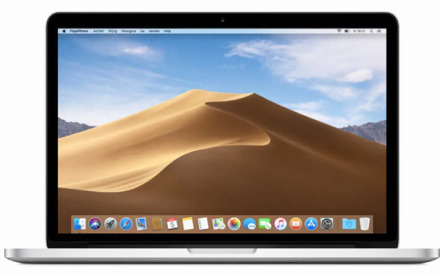 Apple MacBook Pro (13 inch, 2015) - Intel Core i5 - 8GB RAM - 128GB SSD - 2x Thunderbolt 2 - Zilver