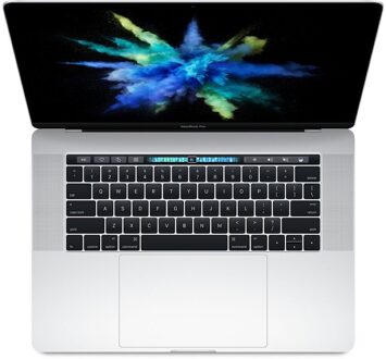 Apple MacBook Pro (15 inch, 2017) - Intel Core i7 - 16GB RAM - 512GB SSD - Touch Bar - 4x Thunderbolt 3 - Zilver