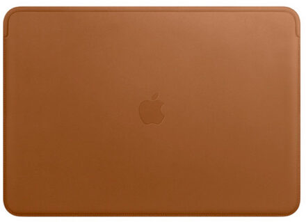 Apple MacBook Pro 16'' Leather Sleeve Zadelbruin