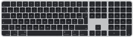 Apple Magic Keyboard met Numpad en Touch ID - Draadloos Toetsenbord - AZERTY / FR - Zwart - One size