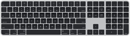 Apple Magic Keyboard met Numpad en Touch ID - Draadloos Toetsenbord - QWERTY - English International - Zwart - One size