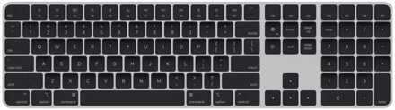 Apple Magic Keyboard met Touch ID en numeriek toetsenblok voor Mac-modellen met silicon Zwarte toetsen Toetsenbord