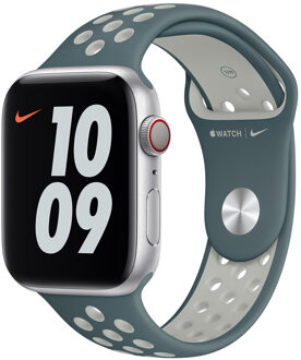 Apple Nike Sport Band Apple Watch 38mm / 40mm / 41mm Hasta / Light Silver Grijs (Space Gray)