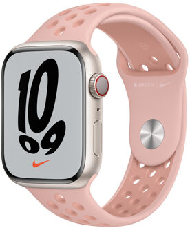 Apple Nike Sport Band Apple Watch 42mm / 44mm / 45mm / 49mm Pink Oxford / Rose Whisper Roze