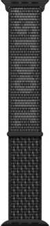 Apple Nike Sport Loop Band voor de Apple Watch Series 1-9 / SE - 38/40/41 mm / Series 10 - 42 mm - Black / Summit White Meerkleurig - 41 mm