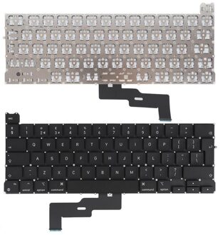 Apple Notebook keyboard for Apple Macbook Pro 13" A2338 2020 UK Zwart - small