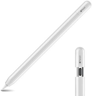 Apple Pencil (USB-C) Ahastyle PT65-3 Silicone Etui - Transparant