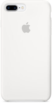 Apple Silicone Backcover iPhone 8 Plus / 7 Plus hoesje - White