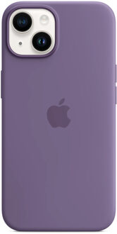 Apple Silicone Backcover MagSafe voor de Apple iPhone 14 - Iris Purple Paars