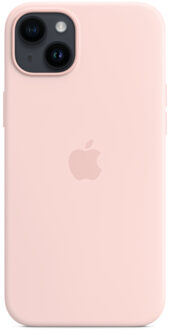 Apple Silicone Backcover MagSafe voor de Apple iPhone 14 Plus - Chalk Pink Roze