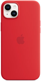 Apple Silicone Backcover MagSafe voor de Apple iPhone 14 Plus - Rood