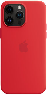 Apple Silicone Backcover MagSafe voor de Apple iPhone 14 Pro Max - Rood