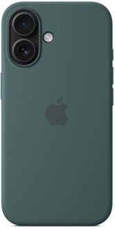 Apple Silicone Backcover MagSafe voor de Apple iPhone 16 - Lake Green Groen