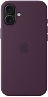 Apple Silicone Backcover MagSafe voor de Apple iPhone 16 Plus - Plum Paars