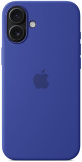 Apple Silicone Backcover MagSafe voor de Apple iPhone 16 Plus - Ultramarine Blauw