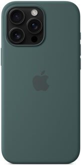 Apple Silicone Backcover MagSafe voor de Apple iPhone 16 Pro Max - Lake Green Groen