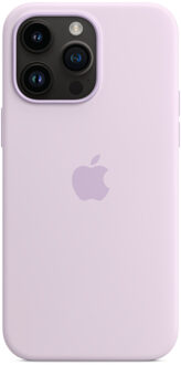 Apple Silicone Backcover MagSafe voor de iPhone 14 Pro Max - Lila